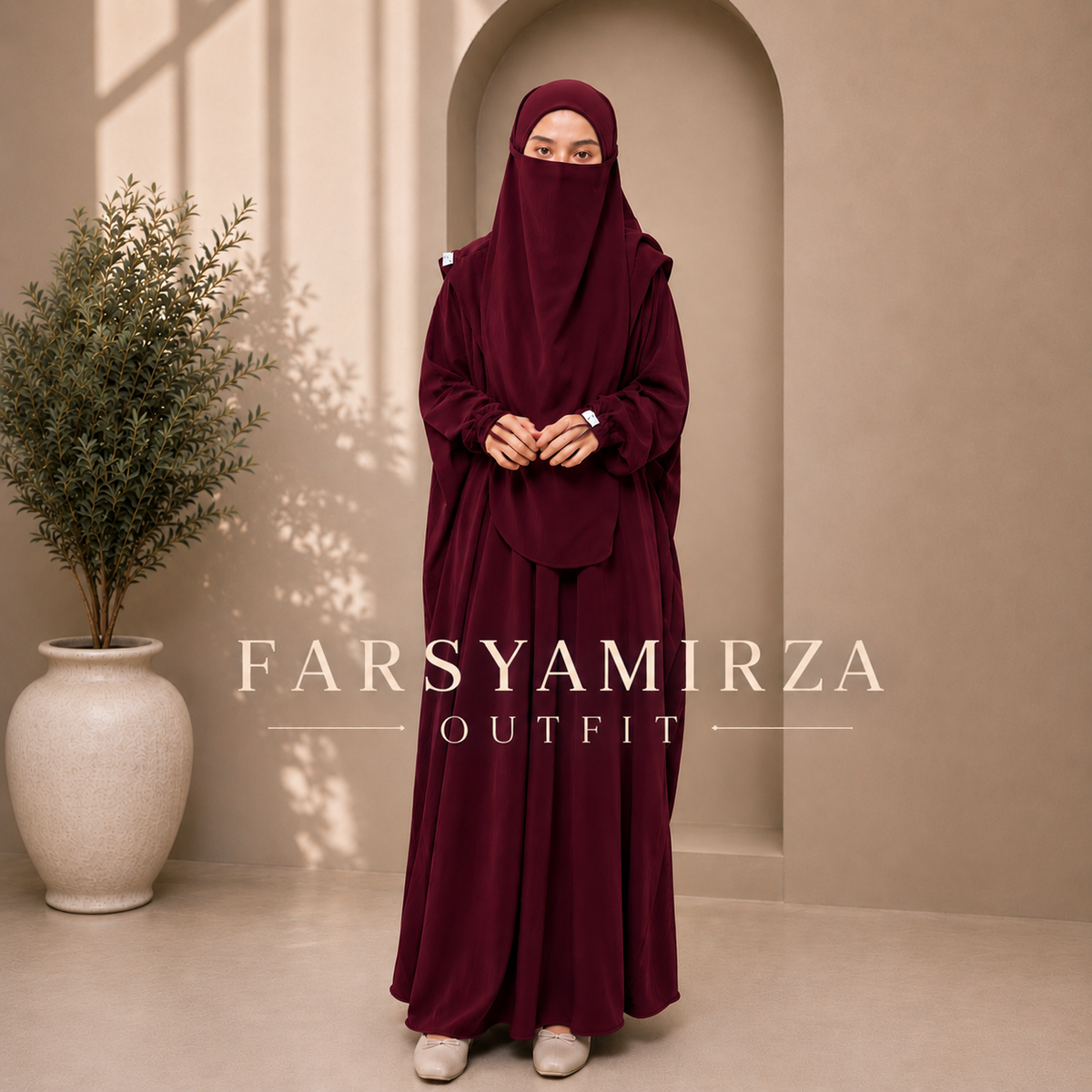 ALUNA SET JUBAH KHIMAR