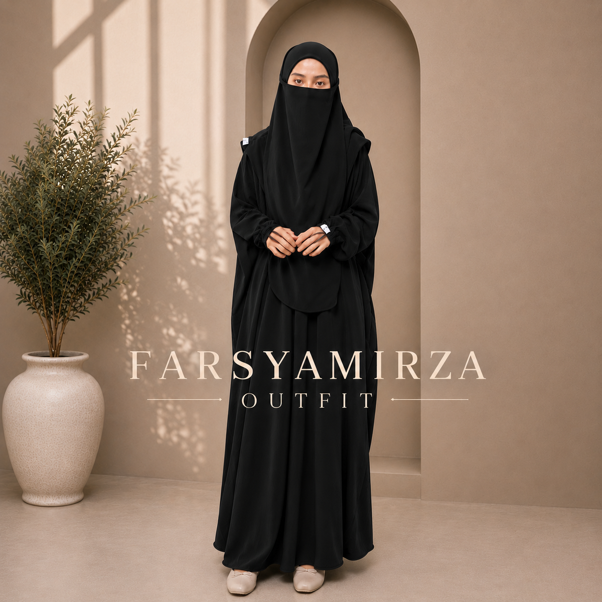 ALUNA SET JUBAH KHIMAR