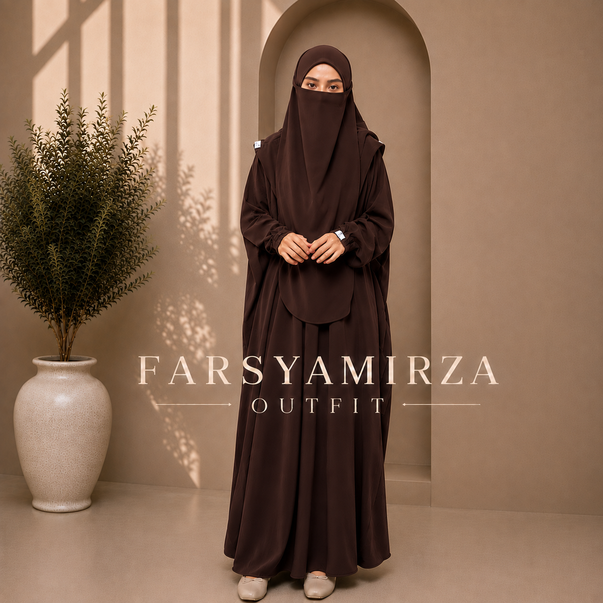 ALUNA SET JUBAH KHIMAR