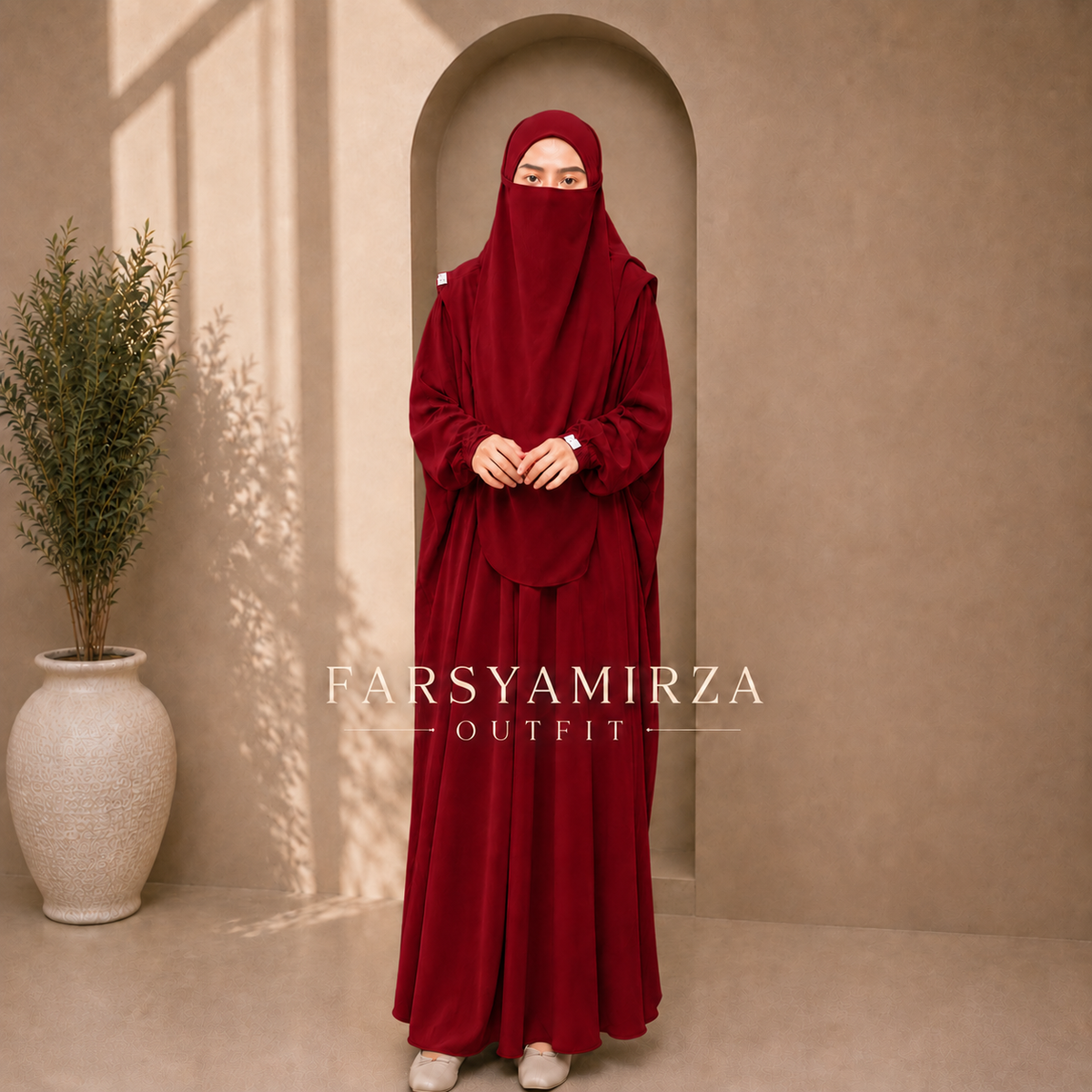 ALUNA SET JUBAH KHIMAR